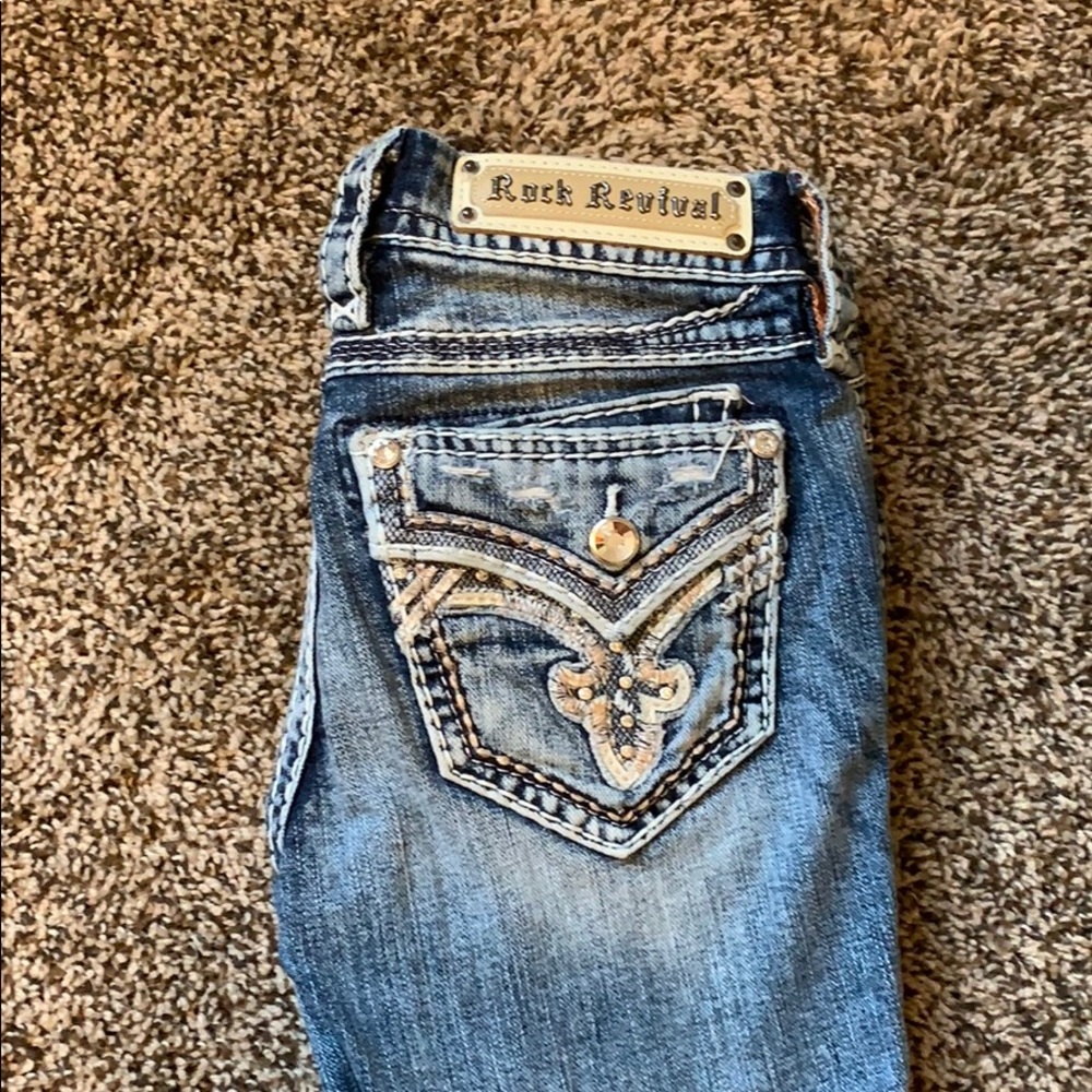 Rock revival straight jean!